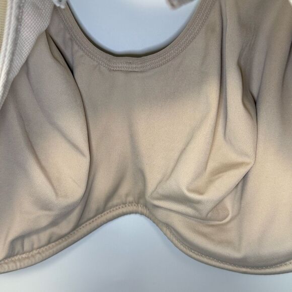 C 36 Wacoal Simone Sport Underwire Bra tan Size 40C 855170 - Picture 9 of 11